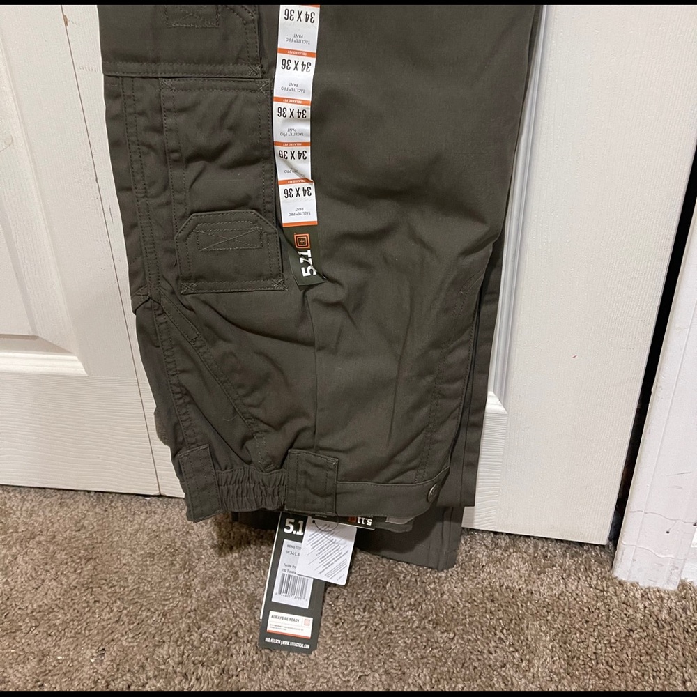 5.11 Tactical Taclite Pro Pant 34x36 NEW WITH TAGS